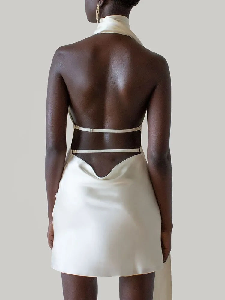 backless summer dress