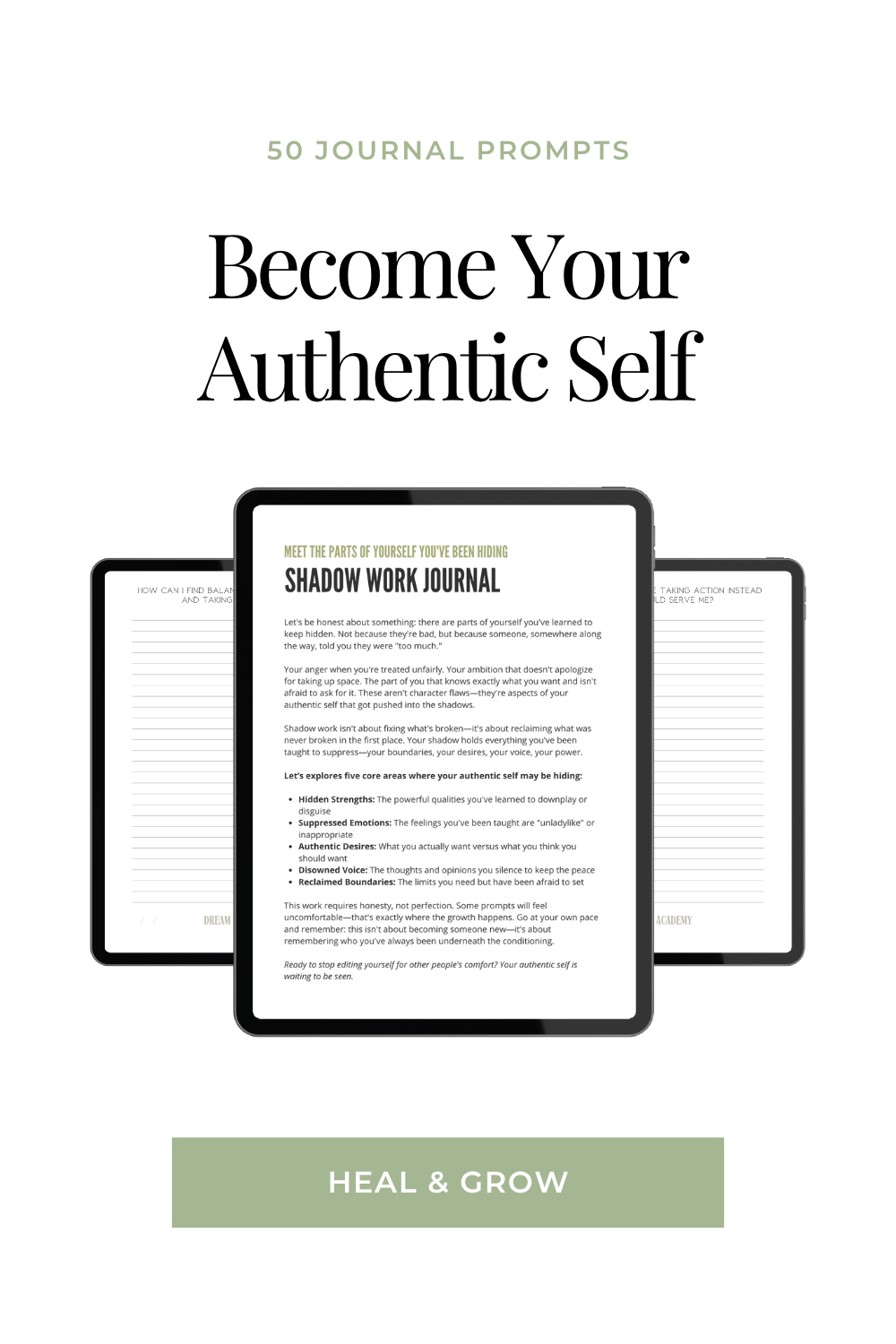 face your fears and heal trauma responses by doing shadow work